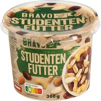 PENNY Bravo Studentenfutter Penny 300 Gramm 1 Packung Angebot