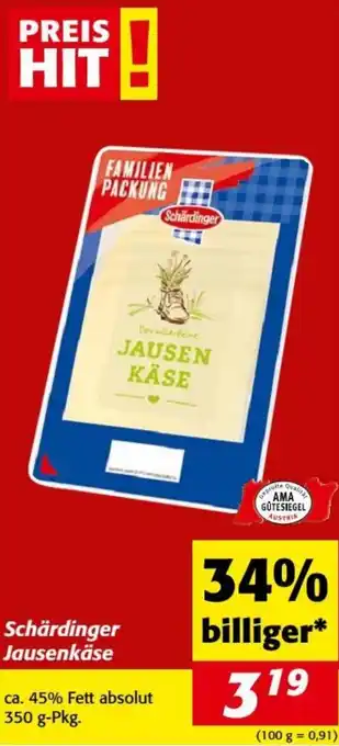 Nah&Frisch Schärdinger Jausenkäse Angebot