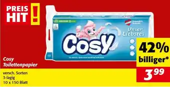 Nah&Frisch Cosy Toilettenpapier Angebot