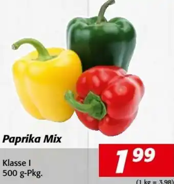 Nah&Frisch Paprika Mix Klasse I 500 g-Pkg. Angebot