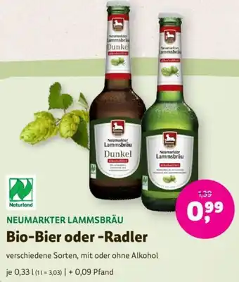 Denn's Biomarkt Bio-Bier oder -Radler Angebot