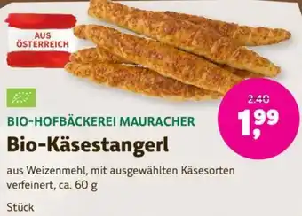 Denn's Biomarkt Bio-Käsestangerl Angebot