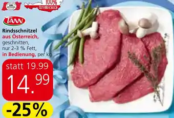 Strasser Markt Rindsschnitzel aus Österreich Angebot