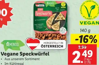 Lidl Vegane Speckwürfel Angebot