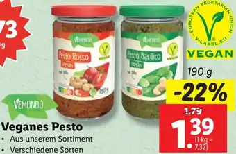 Lidl Veganes Pesto Angebot