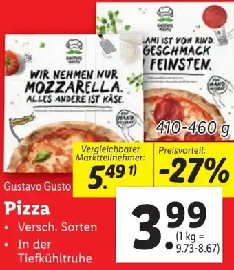 Lidl Pizza Angebot