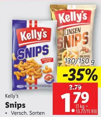 Lidl Kelly's Snips Angebot