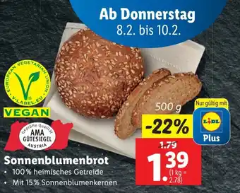 Lidl Sonnenblumenbrot Angebot