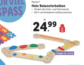 Lidl Holz Balancierbalken Angebot