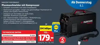 Lidl Plasmaschneider mit Kompressor Angebot