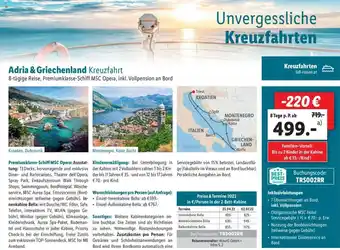 Lidl Adria & Griechenland Kreuzfahrt Angebot