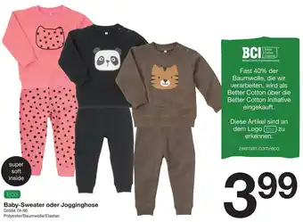 Zeeman Baby-Sweater Oder Jogginghose Größe 74-86 Angebot