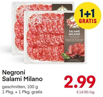 MPreis Negroni Salami Milano 100g Angebot