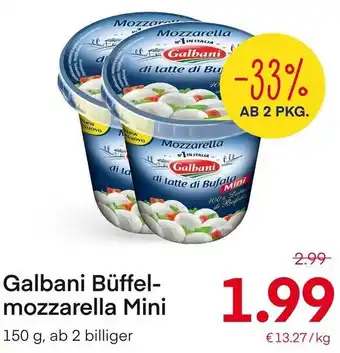 MPreis Galbani Büffel-Mozzarella Mini 150g Angebot