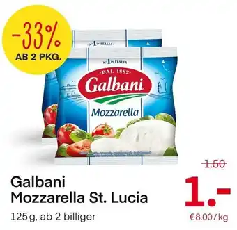 MPreis Galbani Mozzarella St. Lucia 125g Angebot