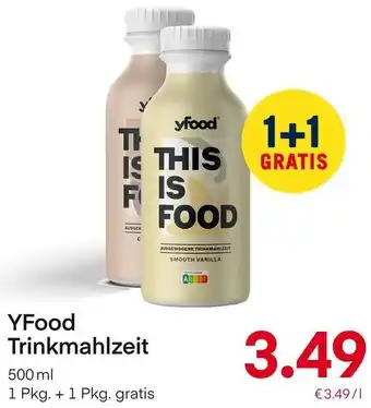MPreis YFood Trinkmahlzeit 500 ml Angebot