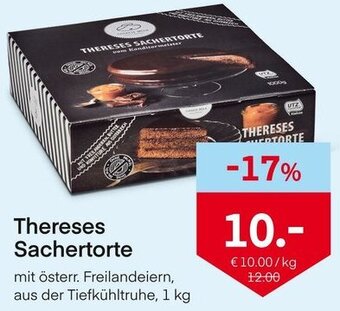 MPreis Thereses Sachertorte Angebot