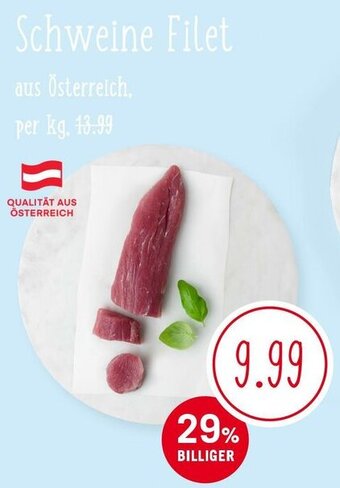 MPreis Schweine Filet Angebot