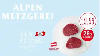 MPreis Rinder Huftsteaks Angebot
