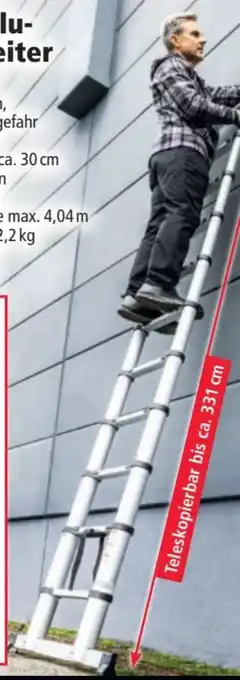 Norma Alu-Teleskopleiter Angebot