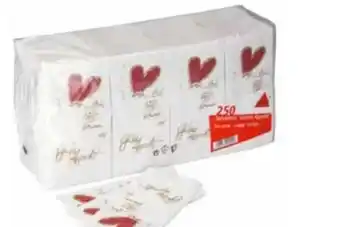 Transgourmet Servietten Herzlich Willkommen Angebot