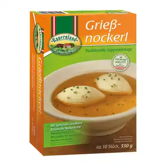Unimarkt Bauernland Grießnockerl Unimarkt 330 Gramm 1 Packung Angebot