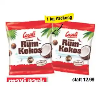 Maximarkt Casali Rum-Kokos Maximarkt 1 Kilogramm 1 Packung Angebot