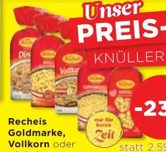 Unimarkt Goldmarke Teigwaren Angebot