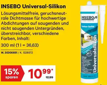 Lagerhaus INSEBO Universal-Silikon Angebot