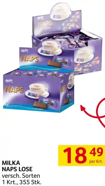 Transgourmet MILKA NAPS LOSE Angebot
