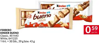 Transgourmet FERRERO KINDER BUENO 39 g-43 g Angebot