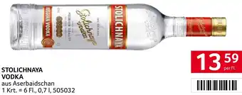 Transgourmet STOLICHNAYA VODKA 0.7L Angebot