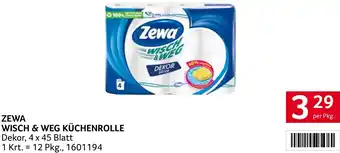 Transgourmet ZEWA WISCH & WEG KÜCHENROLLE, 4 x 45 Blatt Angebot
