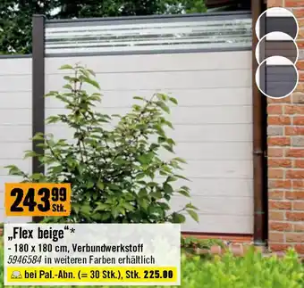 Hornbach Flex beige Angebot