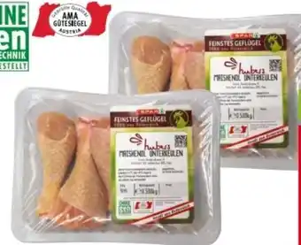 Interspar Feinstes Geflügel Hendl-Unterkeulen Angebot