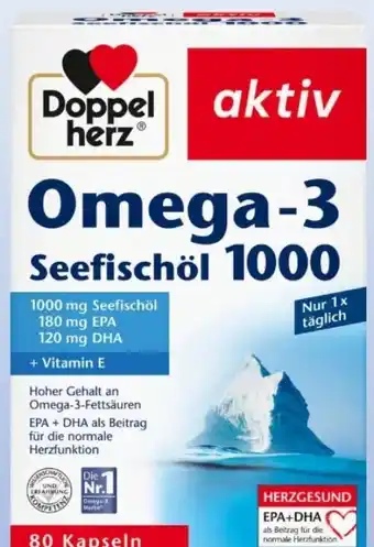 Interspar Aktiv Omega-3 Seefischöl 1000 Angebot