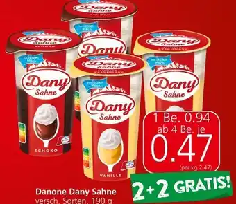 Spar Dany Sahne Angebot