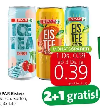 Spar Eistee Angebot