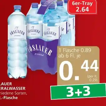 SPAR Gourmet Mineralwasser Angebot