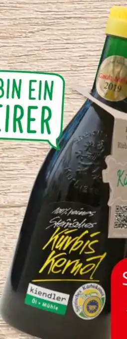 Spar Kürbiskernöl Angebot