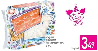 Sutterlüty Original Schweizer Fasnachtschüechli 210 g Angebot