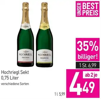 Sutterlüty Hochriegl Sekt 0,75 Liter Angebot