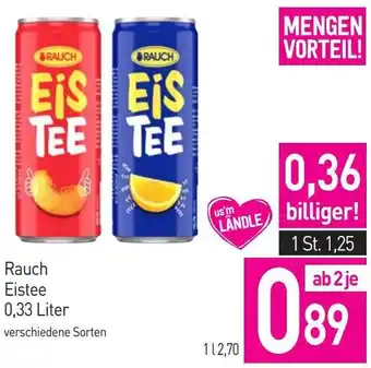 Sutterlüty Rauch Eistee 0,33 Liter Angebot