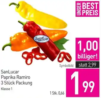 Sutterlüty SanLucar Paprika Ramiro Angebot