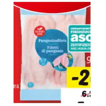 Lidl Ocean Sea ASC Pangasiusfilet Lidl 900 Gramm 1 Packung Angebot