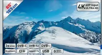 Metro LED TV 65CU7170 SAM Angebot