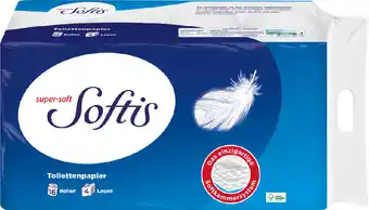 dm Softis 4-lagies Toilettenpapier Angebot