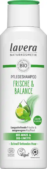 dm lavera Pflegeshampoo Frische & Balance Angebot