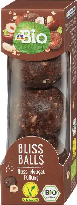 dm dmBio Bliss Balls Nuss-Nougat Angebot