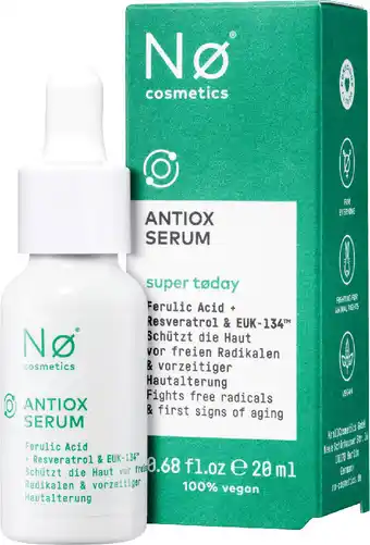 dm Nø Cosmetics Antiox Serum Angebot